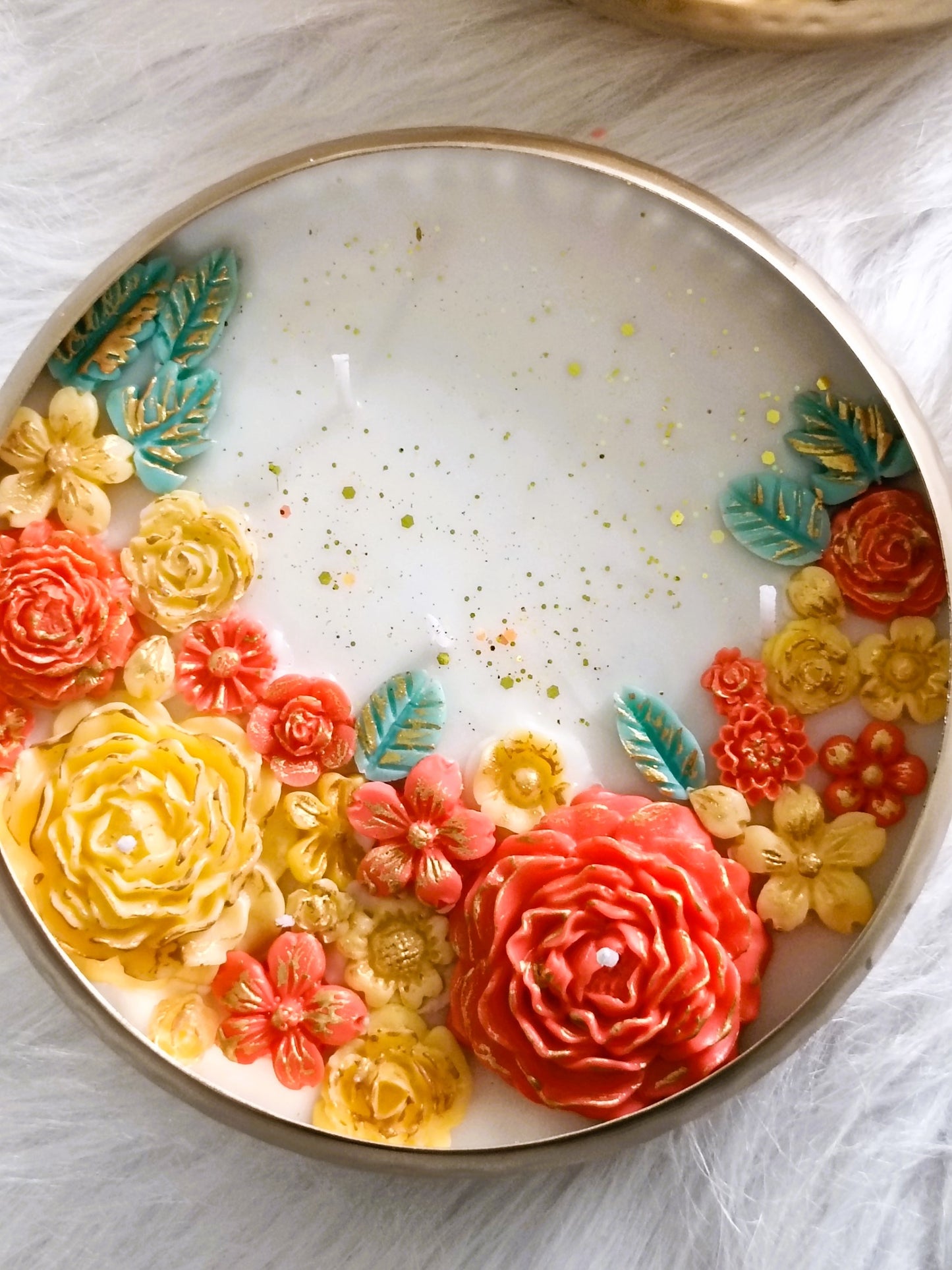 Sunset Hour Urli Candle