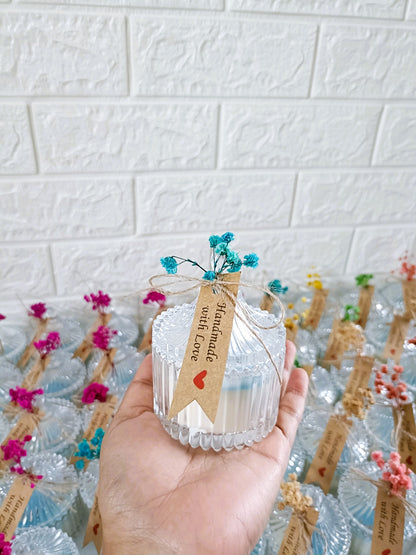 Beach Front Fiesta Crystal Jar Candles