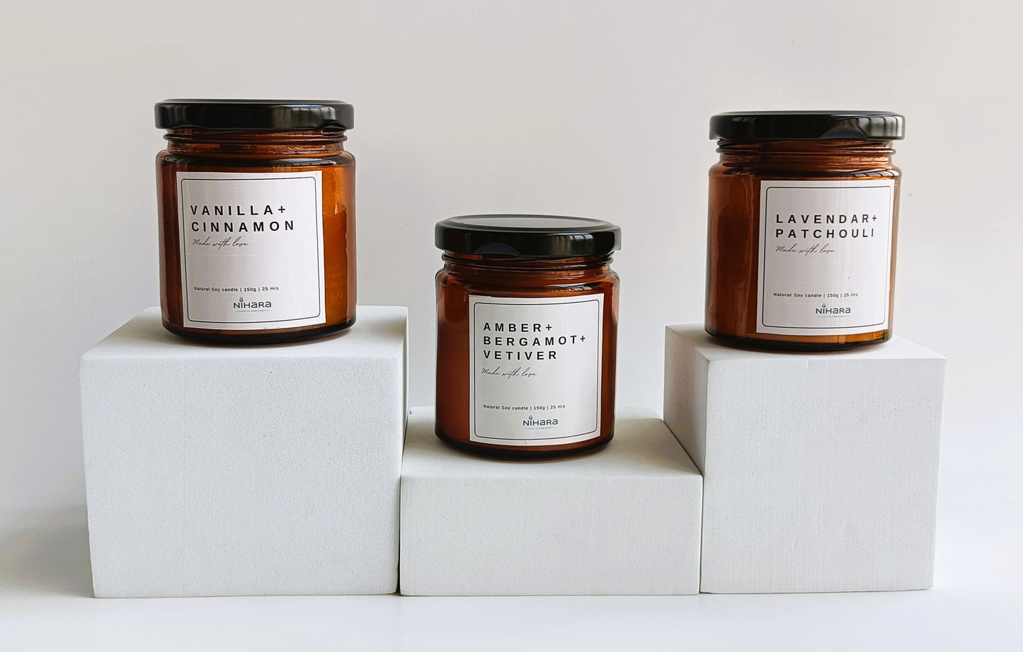 Combo - Amber Jar Candles