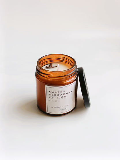 Amber + Bergamot + Vetiver