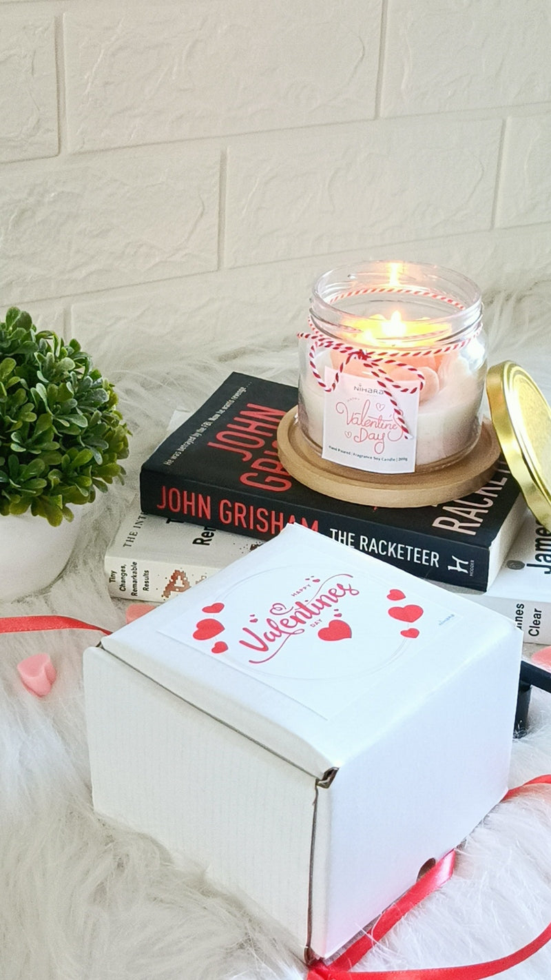 Candle Gift for Valentines day